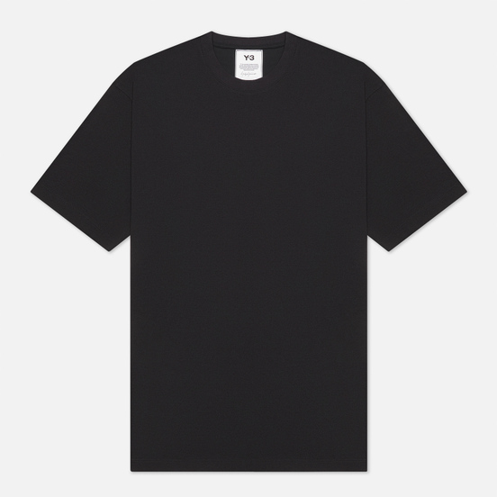 Мужская футболка Y-3 3 Stripe Crew Neck Black
