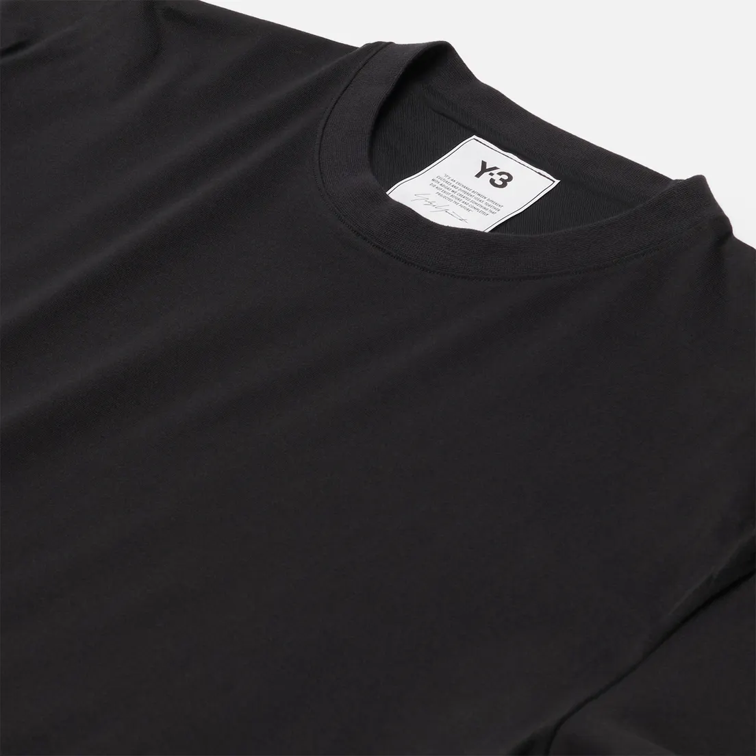 Y-3 Мужская футболка 3 Stripe Crew Neck