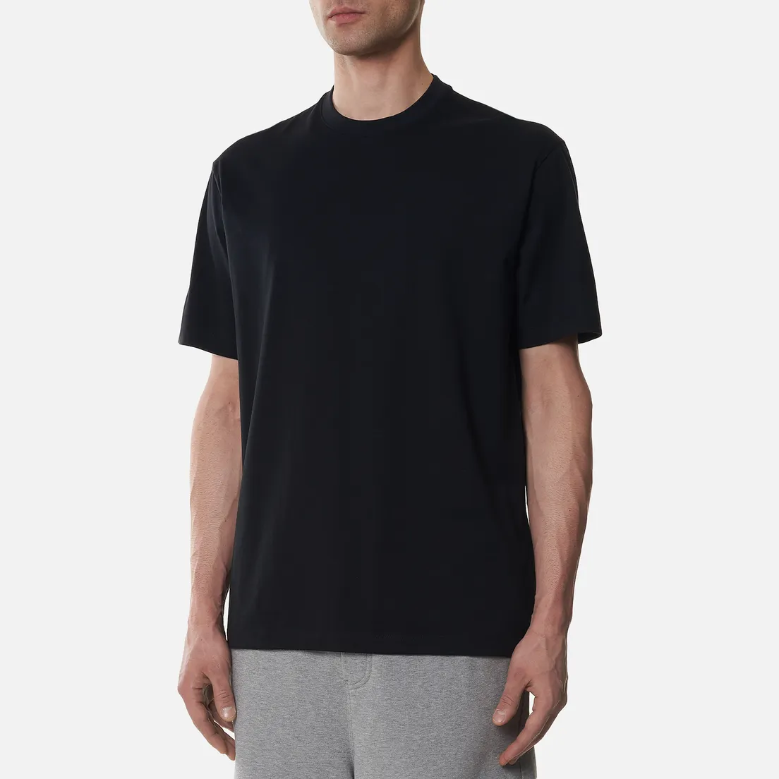 Y-3 Мужская футболка 3 Stripe Crew Neck
