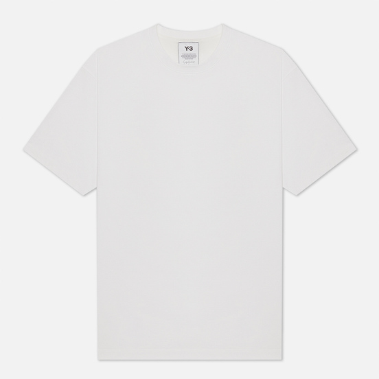 Мужская футболка Y-3 3 Stripe Crew Neck Core White