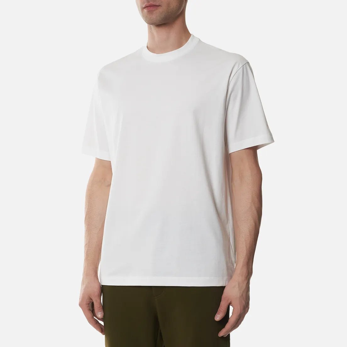 Y-3 Мужская футболка 3 Stripe Crew Neck