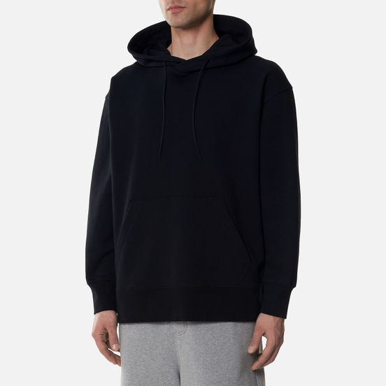 Мужская толстовка Y-3 3 Stripe Terry Hoodie Black