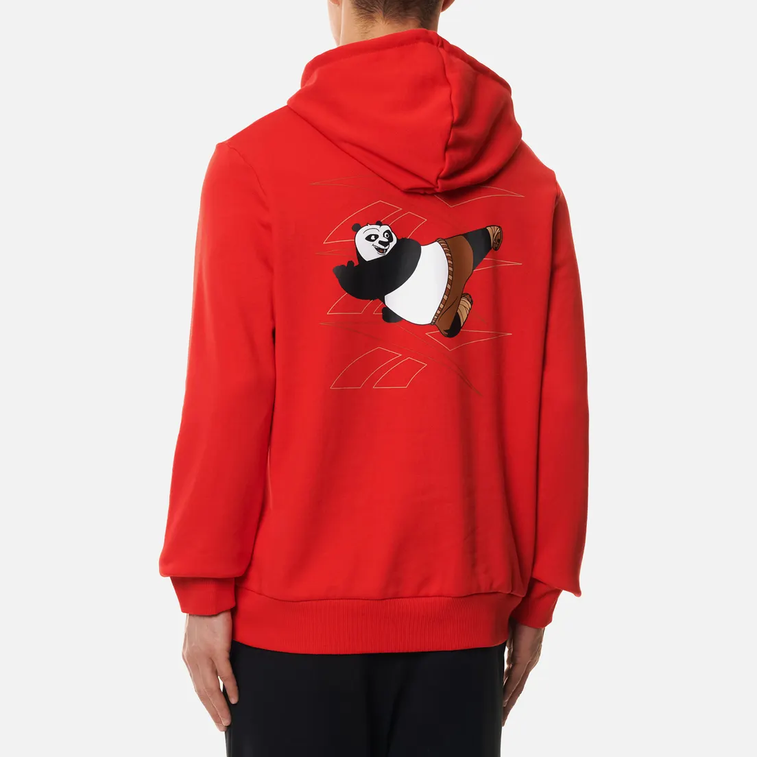 Reebok Мужская толстовка x Kung Fu Panda Print Hoodie