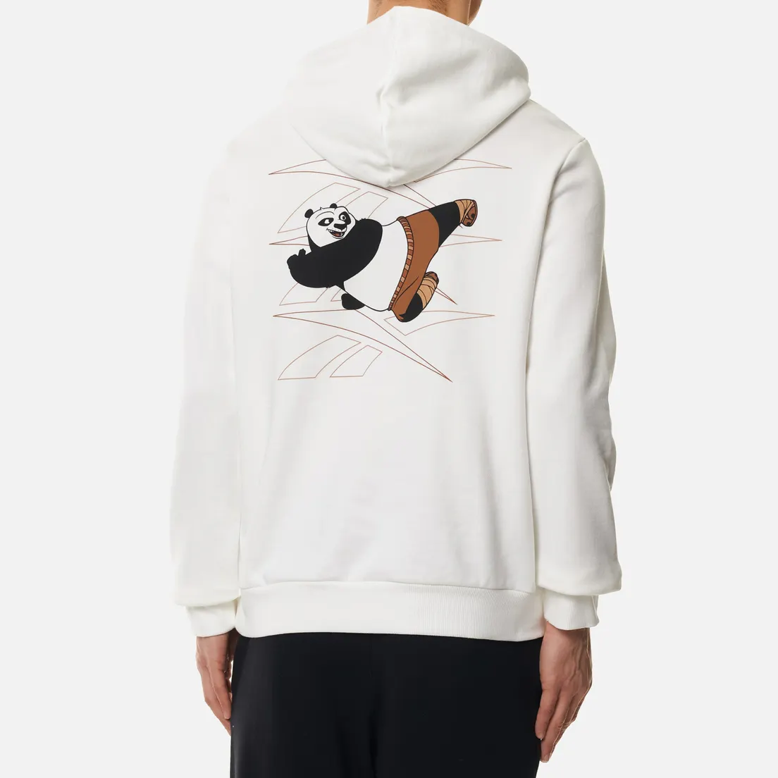 Reebok Мужская толстовка x Kung Fu Panda Print Hoodie