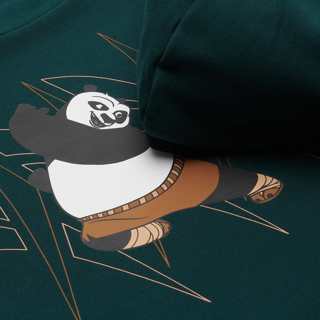 Reebok Мужская толстовка x Kung Fu Panda Print Hoodie