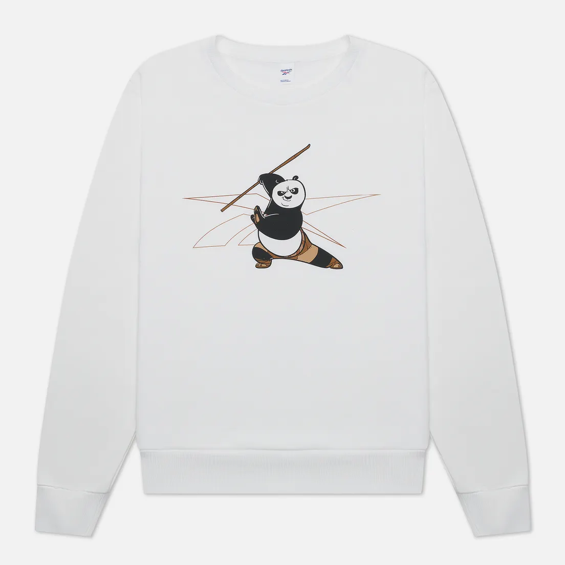 Reebok Мужская толстовка x Kung Fu Panda Print Crew