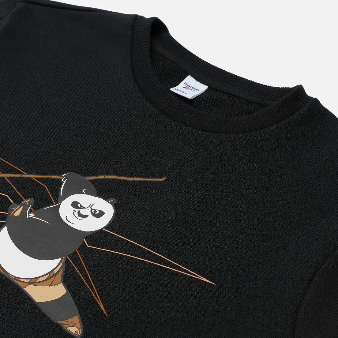 Reebok Мужская толстовка x Kung Fu Panda Print Crew