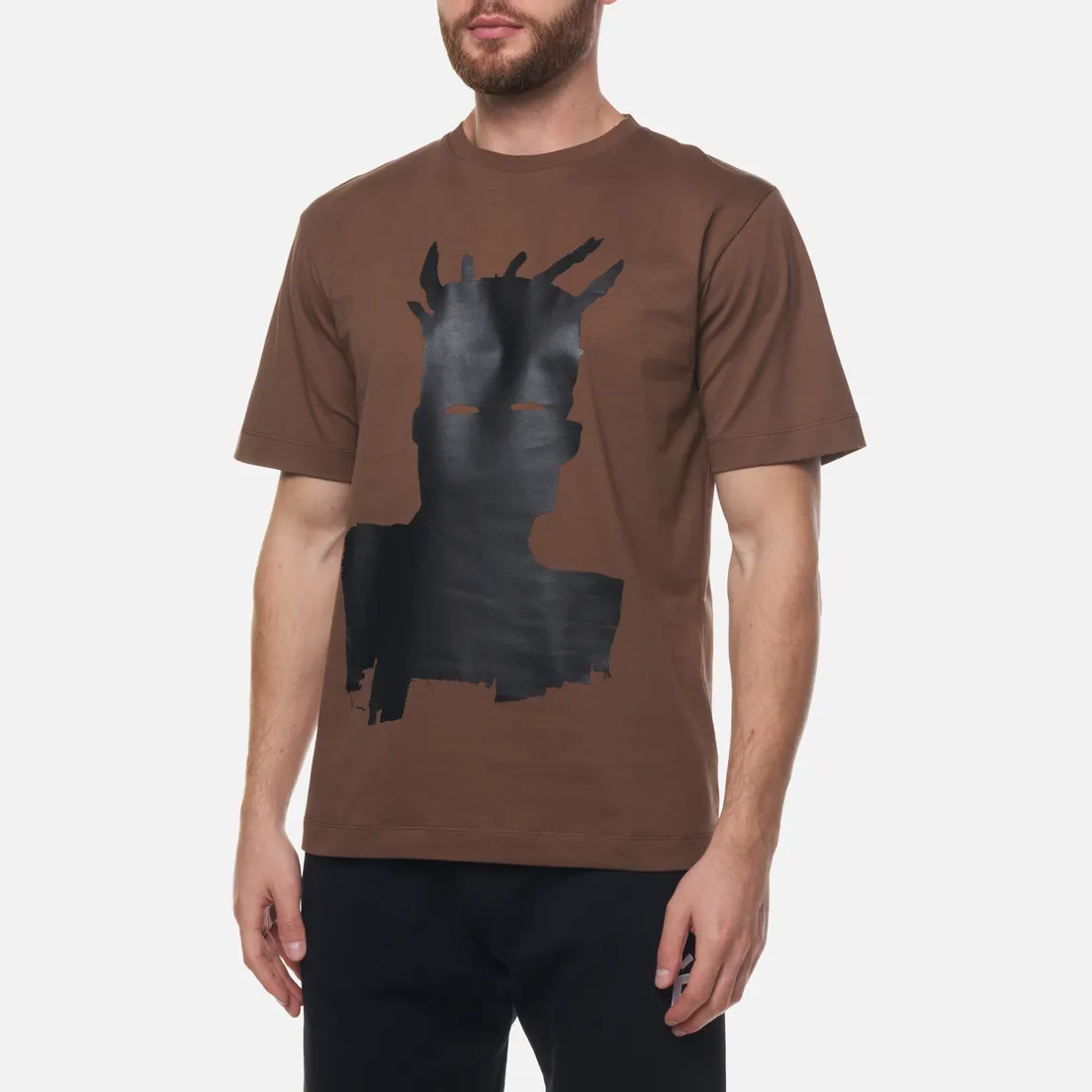 Etudes Мужская футболка x Jean-Michel Basquiat Wonder Sefl-Portrait Earth