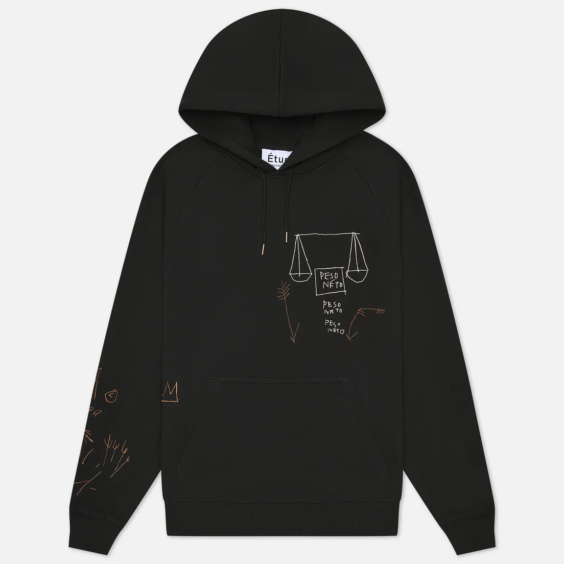 Etudes Мужская толстовка x Jean-Michel Basquiat Racing Peso Neto