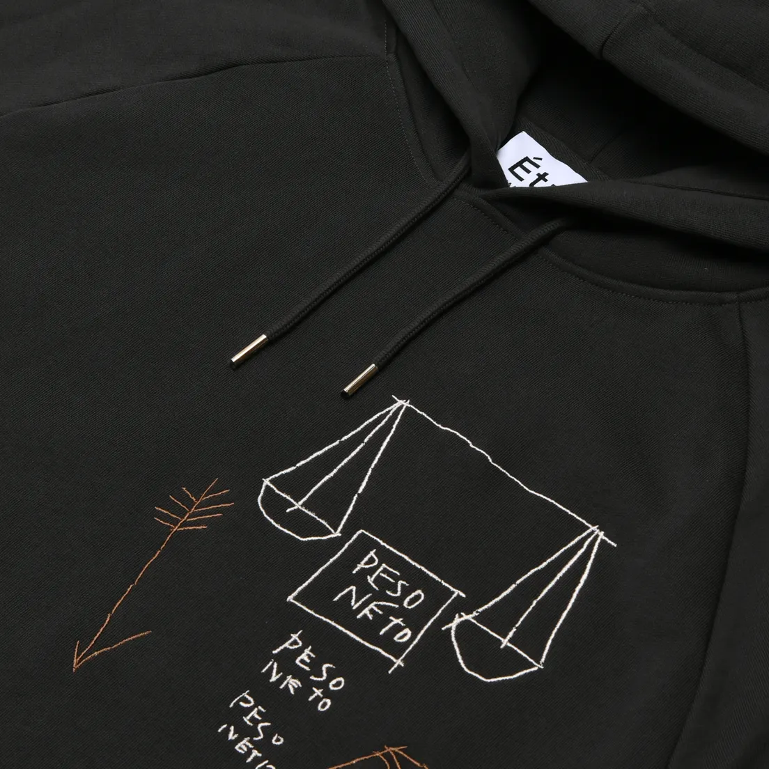 Etudes Мужская толстовка x Jean-Michel Basquiat Racing Peso Neto