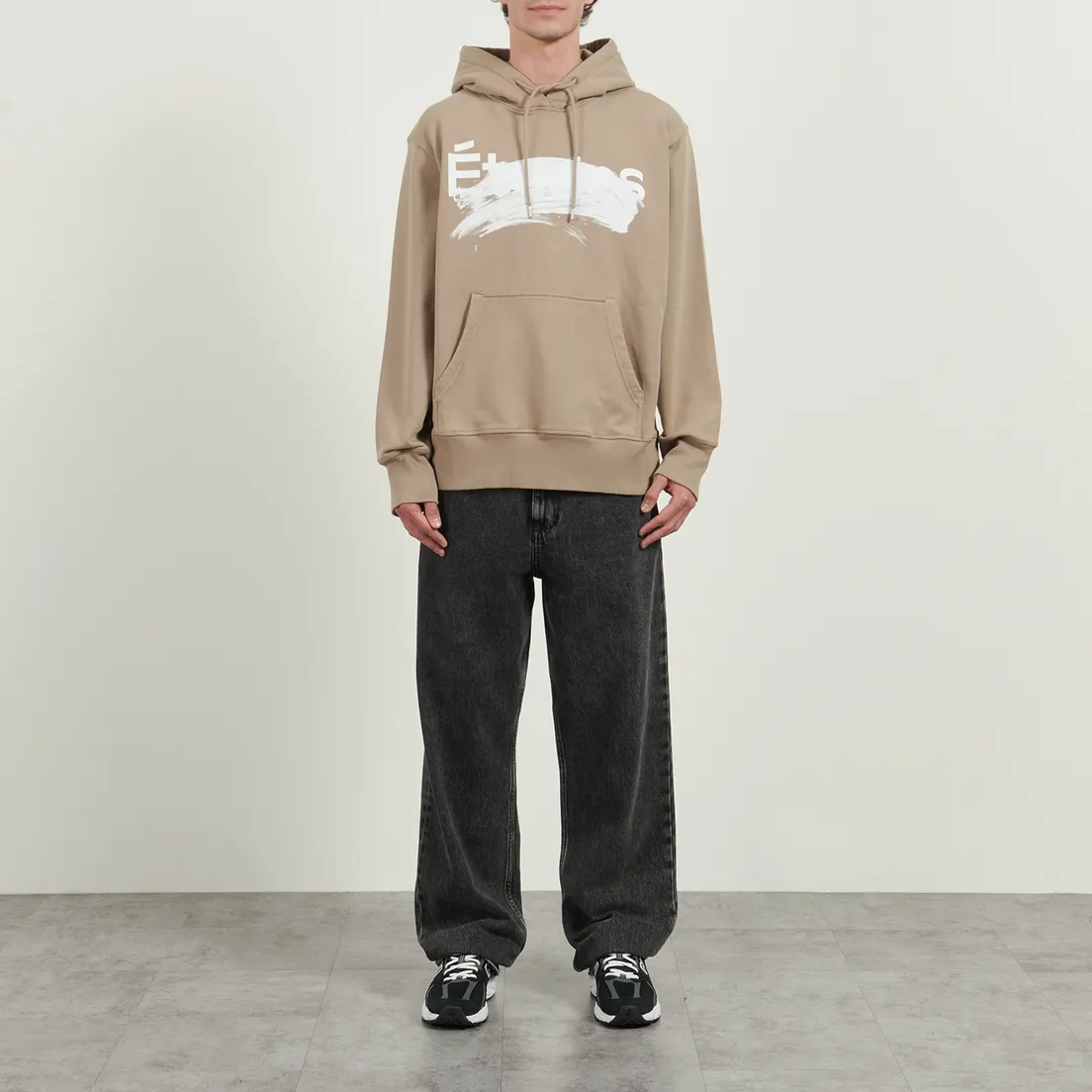 Études Studio Мужская толстовка Relax Smudged Hoodie