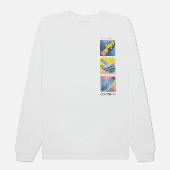 Мужской лонгслив adidas Originals Summer Icons White