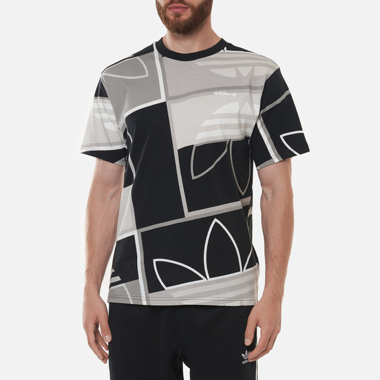 Мужская футболка adidas Originals All Over Print Logo Play Black