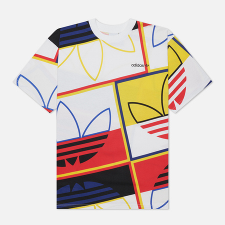 Мужская футболка adidas Originals All Over Print Logo Play цвет белый размер M 1560₽