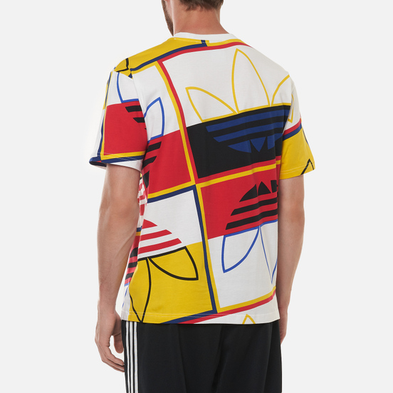 Мужская футболка adidas Originals All Over Print Logo Play White