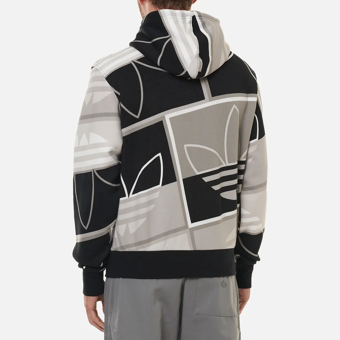 adidas Originals Мужская толстовка All Over Print Logo Play Hoodie