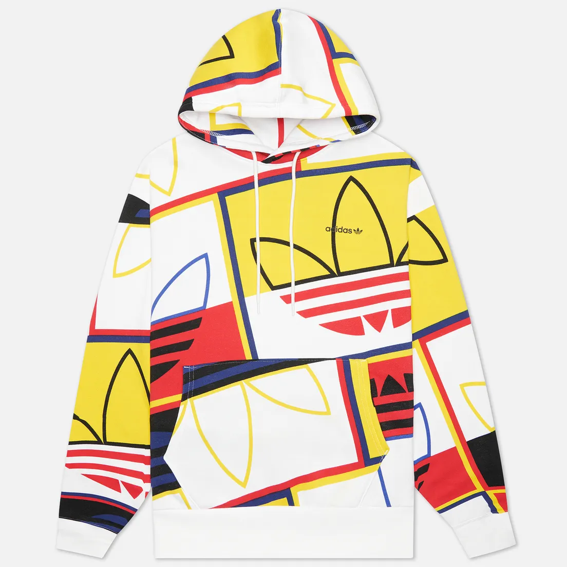 adidas Originals Мужская толстовка All Over Print Logo Play Hoodie