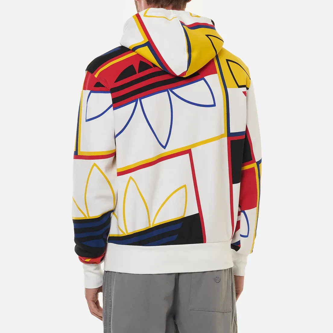 adidas Originals Мужская толстовка All Over Print Logo Play Hoodie