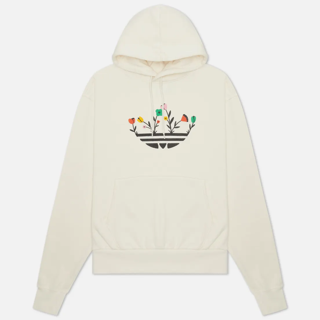 adidas Originals Мужская толстовка Floral Trefoil Hoodie
