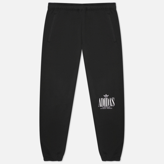 Мужские брюки adidas Originals Trefoil Script Black