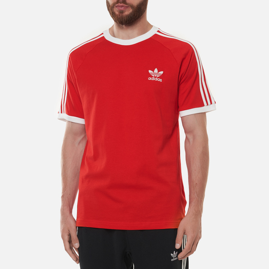 Мужская футболка adidas Originals 3-Stripes Red