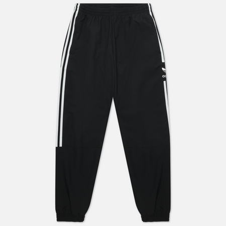 Мужские брюки adidas Originals Adicolor Classics New Lock Up Track, цвет чёрный, размер S