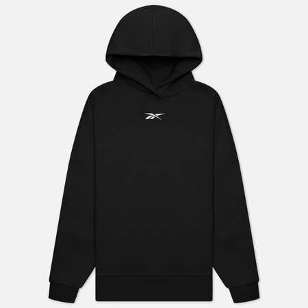 Женская толстовка Reebok Studio Recycled Oversize Hoodie, цвет чёрный, размер M