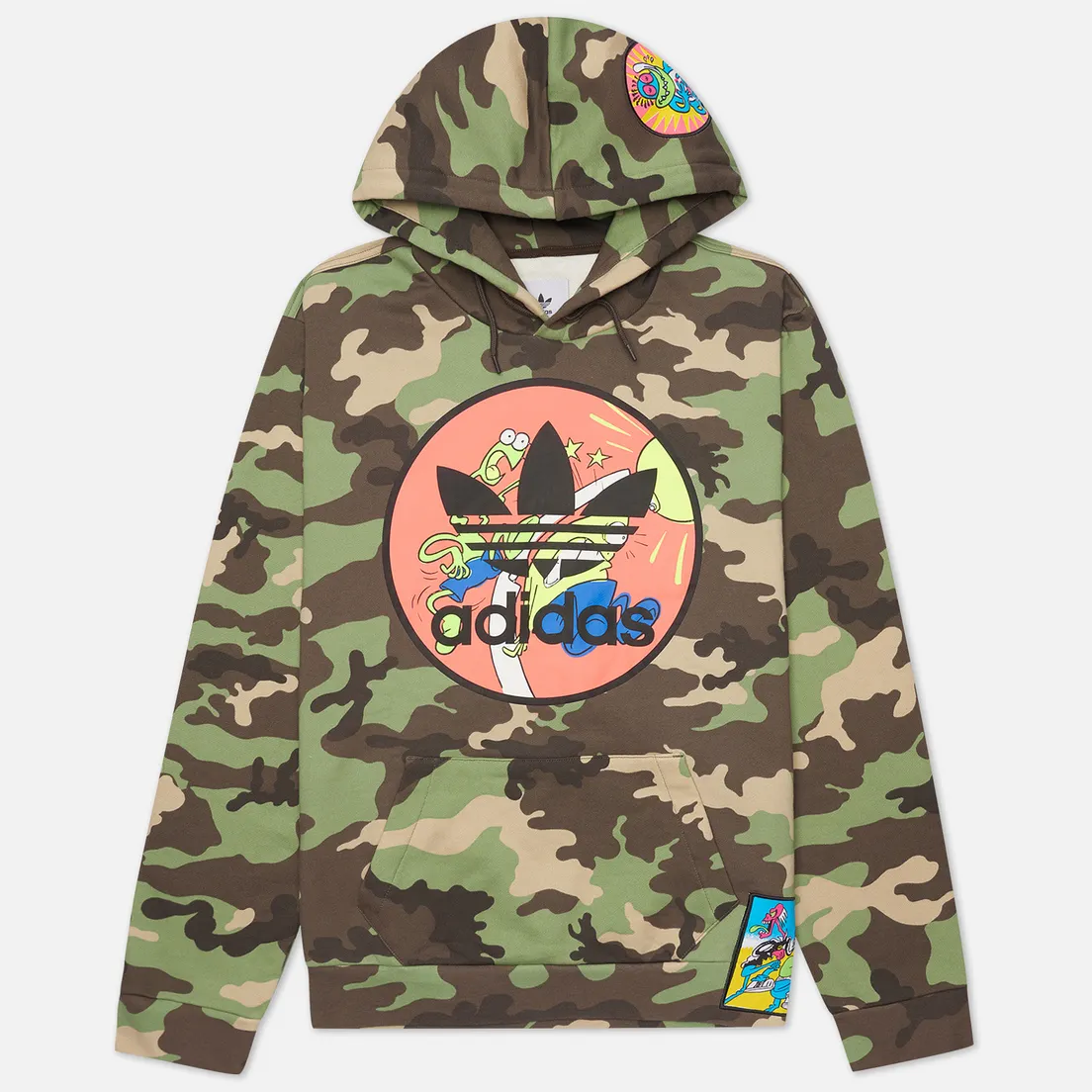 adidas Originals Мужская толстовка x Jeremy Scott Print Hoodie