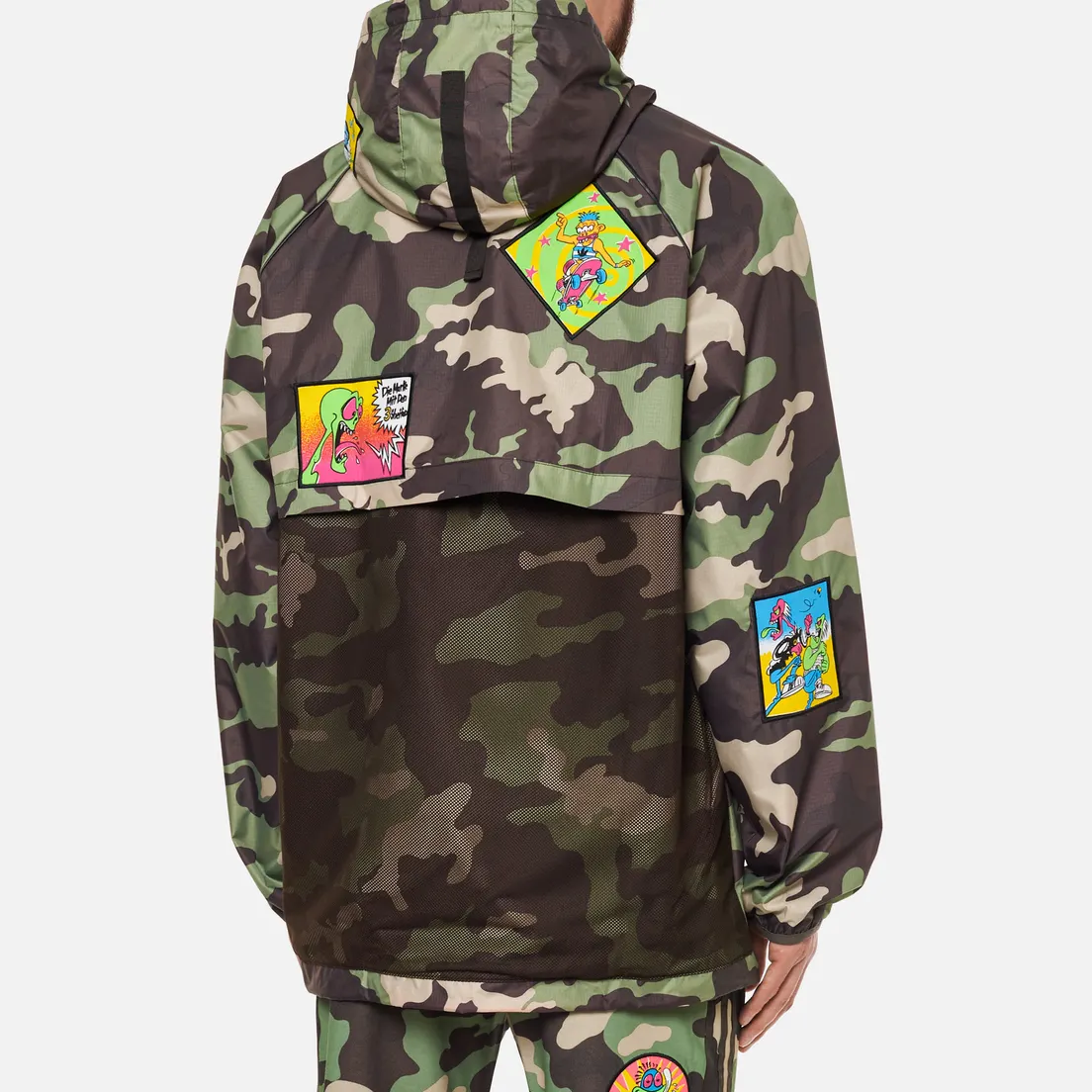 adidas Originals Мужская куртка ветровка x Jeremy Scott Print