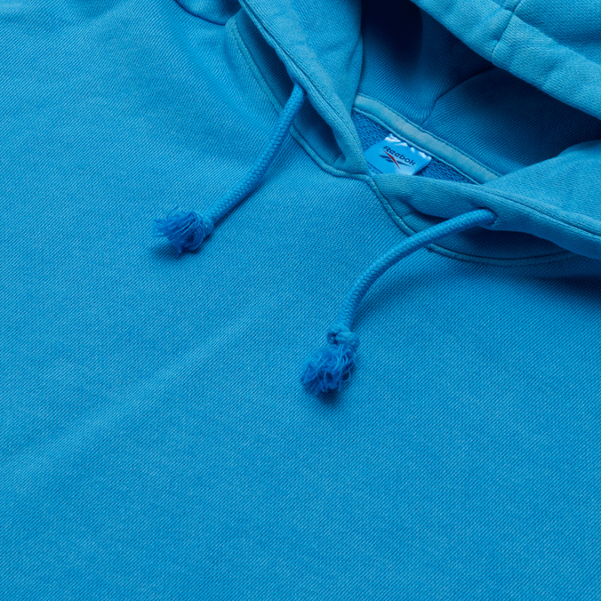 Мужская толстовка Reebok, цвет голубой, размер XL H54451 Classics Natural Dye Hoodie - фото 2