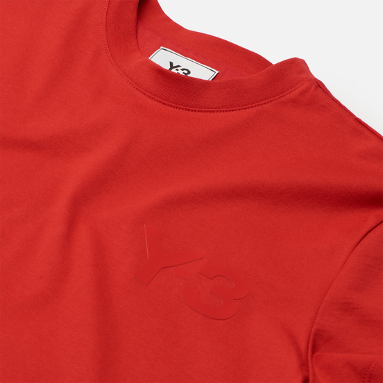 Женская футболка Y-3 Classic Logo Collegiate Red
