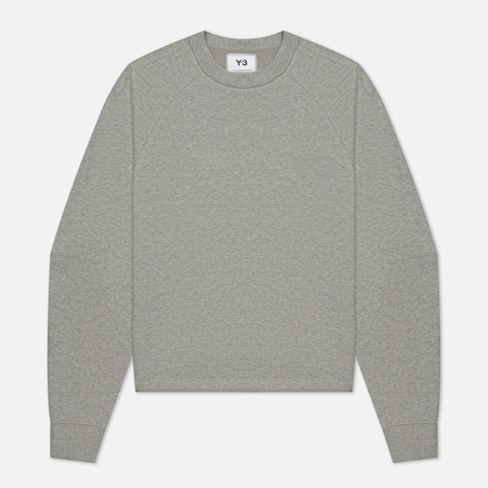 Женская толстовка Y-3 Classic Chest Logo Crew Neck, цвет серый, размер L