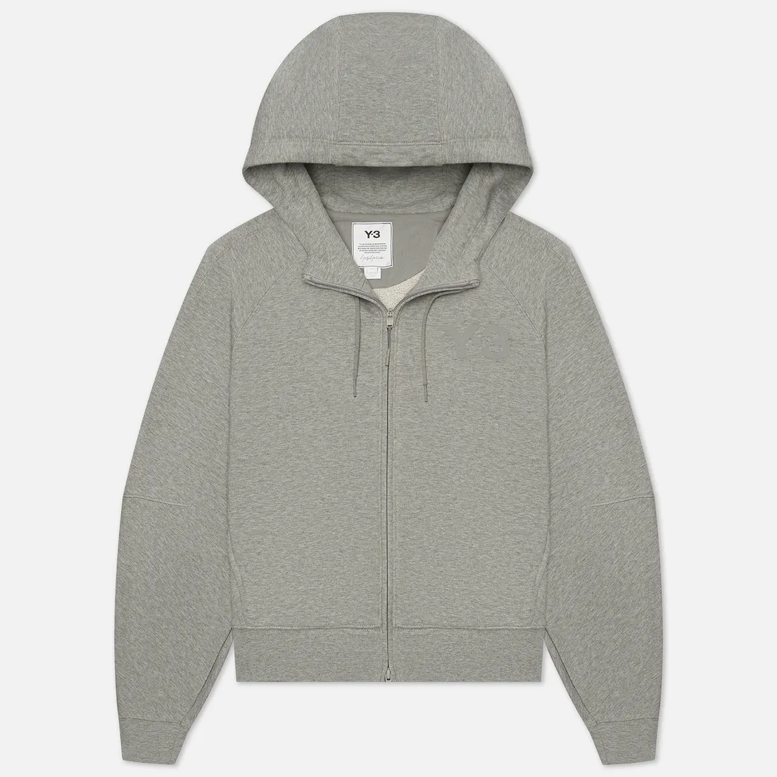 Y-3 Женская толстовка Classic Logo Full Zip-Hoodie