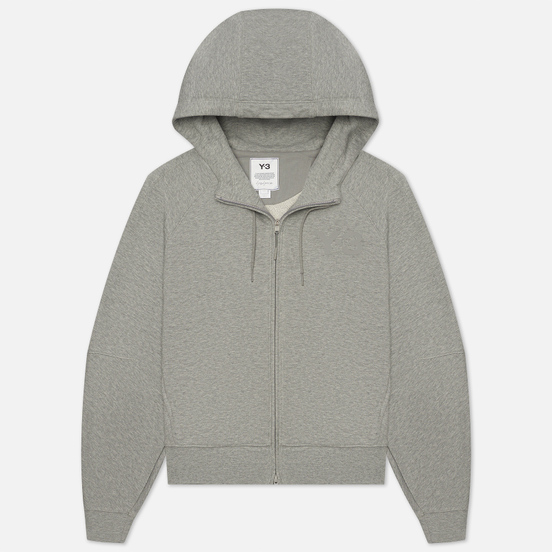 Женская толстовка Y-3 Classic Logo Full Zip-Hoodie Medium Grey Heather