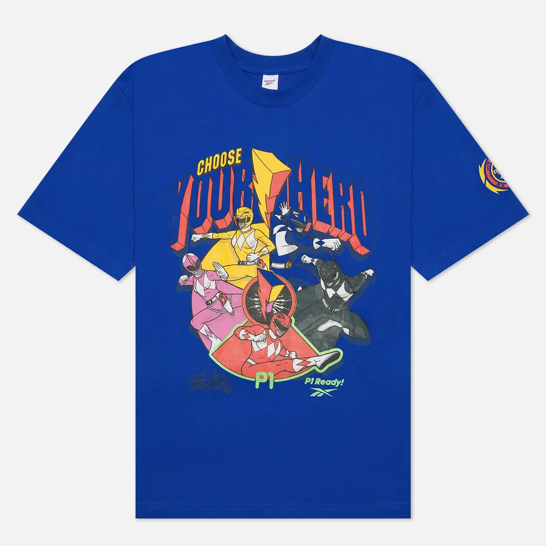 Reebok Мужская футболка x Power Rangers Heroes United