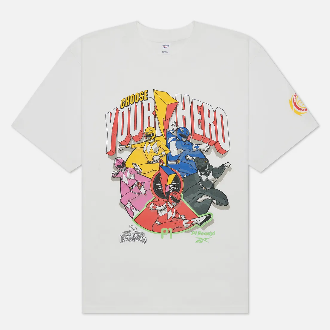Reebok Мужская футболка x Power Rangers Heroes United