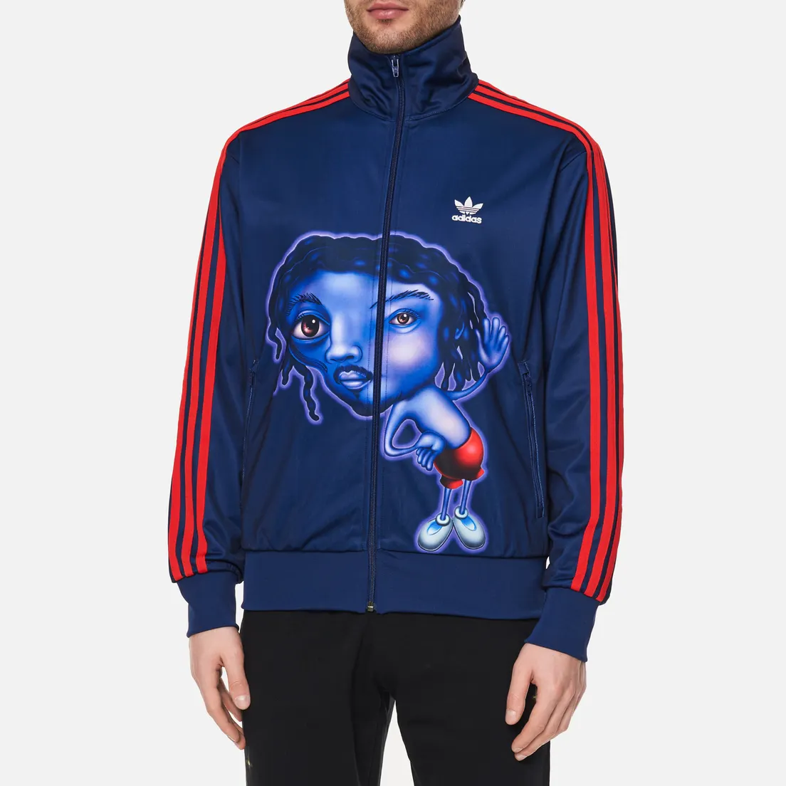 adidas Originals Мужская олимпийка x Kerwin Frost Alien Graphic
