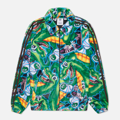 Мужская куртка adidas Originals x Kerwin Frost Graphic Alligator All Over Print Crocodile/Brown