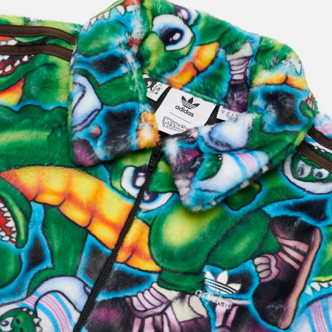 adidas Originals Мужская куртка x Kerwin Frost Graphic Alligator