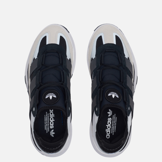 Мужские кроссовки adidas Originals Niteball Core Black/White/Silver Metallic