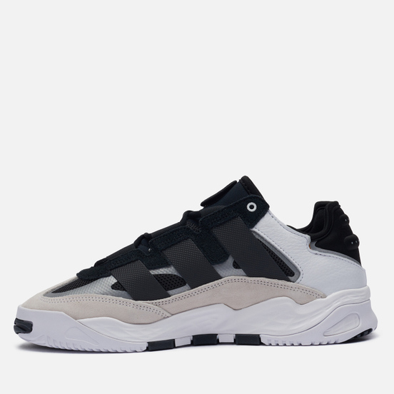 Мужские кроссовки adidas Originals Niteball Core Black/White/Silver Metallic