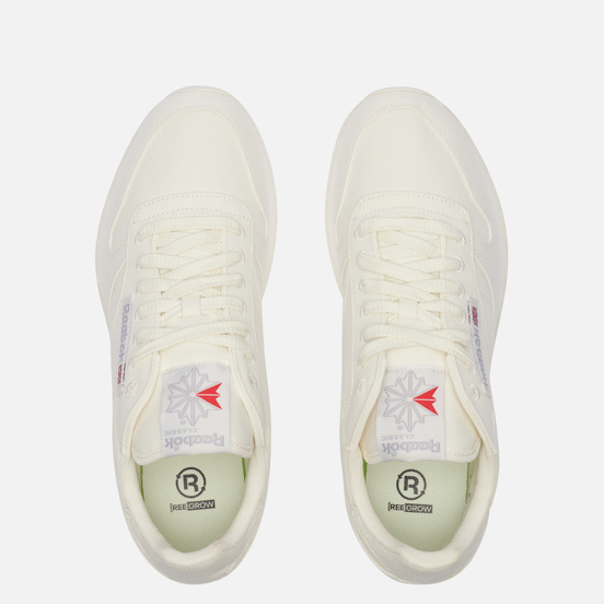 Мужские кроссовки Reebok Classic Leather Grow Chalk/Chalk/Chalk