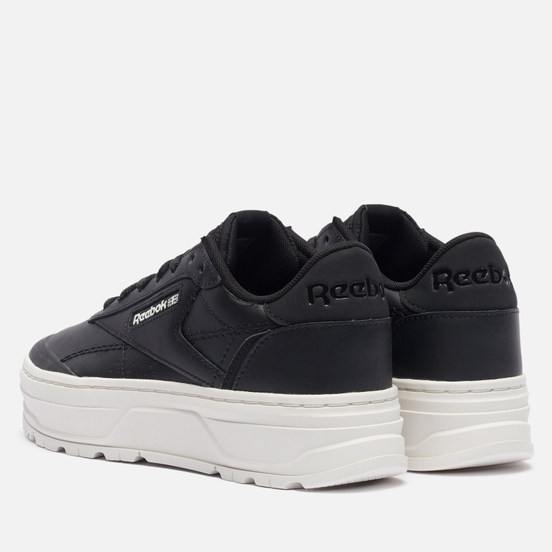 Женские кроссовки Reebok Club C Double GEO Core Black/Core Black/Chalk