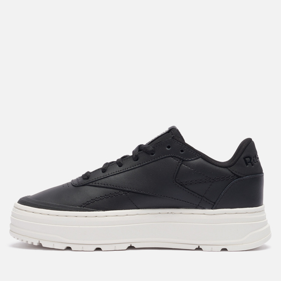 Женские кроссовки Reebok Club C Double GEO Core Black/Core Black/Chalk