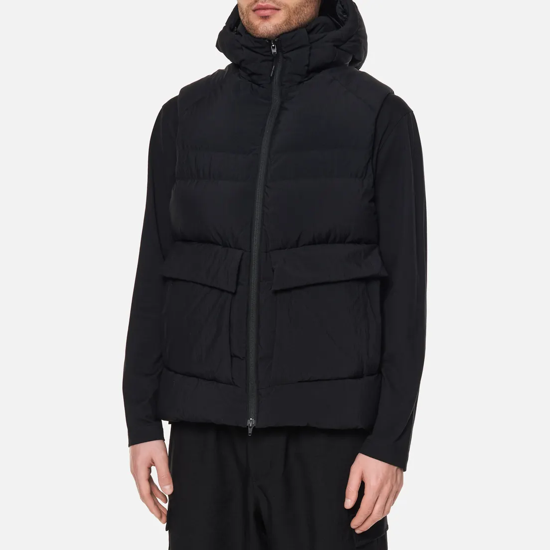 Y-3 Мужской жилет Classic Puffy Down