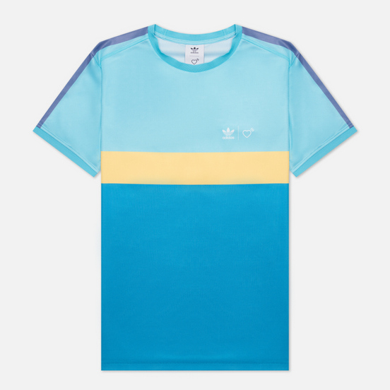 Мужская футболка adidas Originals x Human Made Graphic Light Aqua/St. Fade Gold