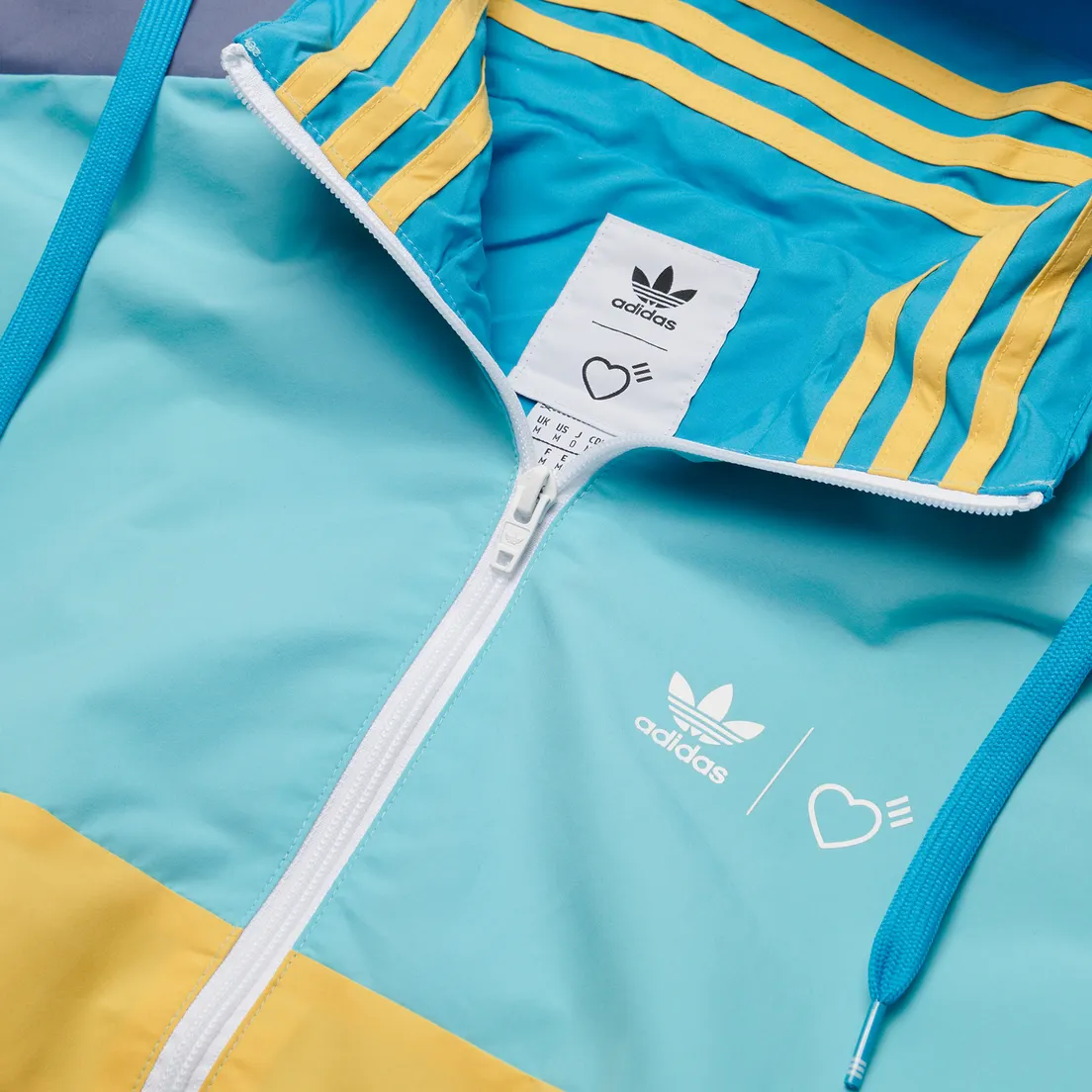 adidas Originals Мужская куртка ветровка x Human Made Windbreaker