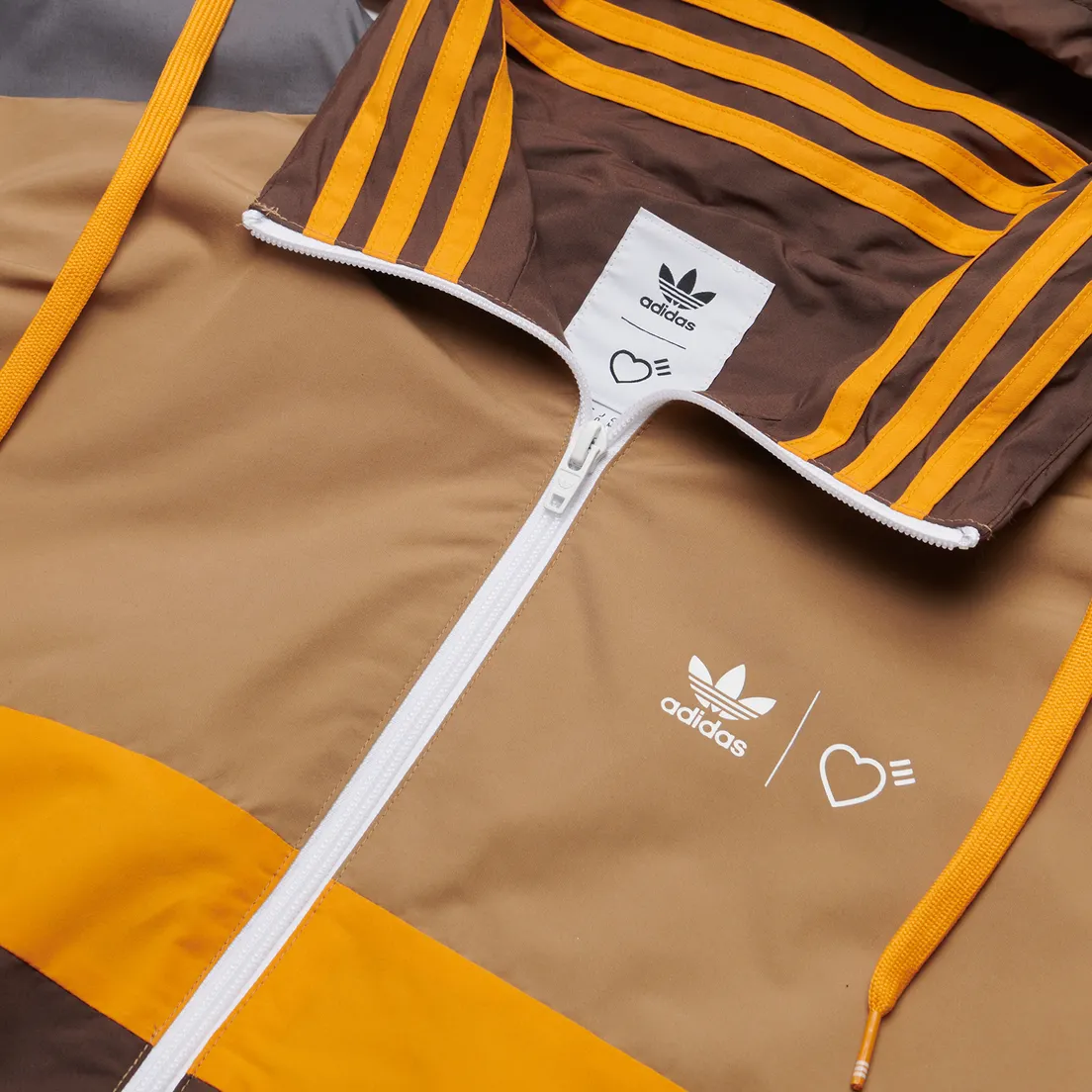 adidas Originals Мужская куртка ветровка x Human Made Windbreaker