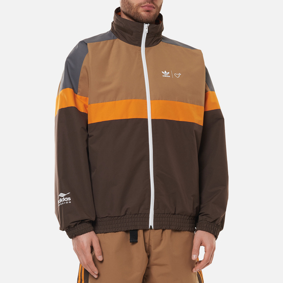 Мужская куртка adidas Originals x Human Made Windbreaker Cardboard/Tangerine
