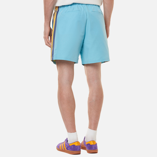 Мужские шорты adidas Originals x Human Made Wind Light Aqua/St. Fade Gold